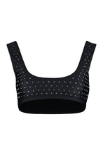 Load image into Gallery viewer, Rhinestone embellished top
