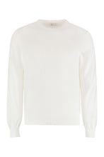 Load image into Gallery viewer, The (Knit) - Cotton crew-neck sweater
