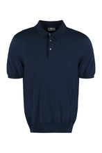 Load image into Gallery viewer, The (Knit) - Cotton knit polo shirt

