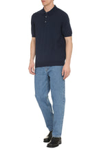 Load image into Gallery viewer, The (Knit) - Cotton knit polo shirt
