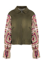 Load image into Gallery viewer, Zippered cotton jacket
