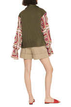 Load image into Gallery viewer, Zippered cotton jacket
