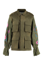Load image into Gallery viewer, Jacket with knitted sleeves
