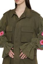 Load image into Gallery viewer, Jacket with knitted sleeves

