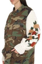 Load image into Gallery viewer, Knitted sleeves jacket
