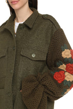 Load image into Gallery viewer, Knitted sleeves jacket
