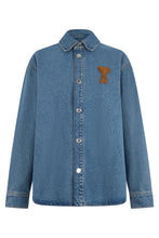 Load image into Gallery viewer, Denim jacket with embroidery
