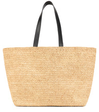 Load image into Gallery viewer, Tote bag Ami de Coeur in raffia
