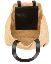Load image into Gallery viewer, Tote bag Ami de Coeur in raffia
