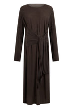 Load image into Gallery viewer, Long dress with belt
