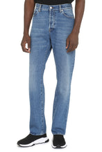 Load image into Gallery viewer, Bowl jeans 5-pocket straight-leg jeans
