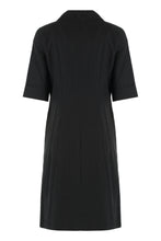Load image into Gallery viewer, Black short-sleeved dress
