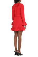 Load image into Gallery viewer, Ruffled crepe mini dress
