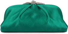 Load image into Gallery viewer, Very Bow Tie Crystal clutch

