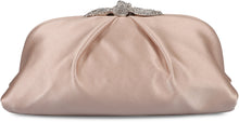 Load image into Gallery viewer, Very Bow Tie Crystal clutch
