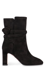 Load image into Gallery viewer, Very Bow Tie suede ankle boots

