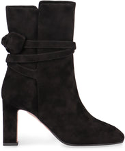 Load image into Gallery viewer, Very Bow Tie suede ankle boots
