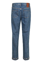 Load image into Gallery viewer, Five-pocket straight-leg jeans
