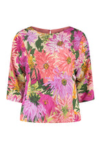 Load image into Gallery viewer, Vorra printed silk blouse
