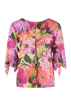 Load image into Gallery viewer, Vorra printed silk blouse
