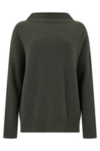 Load image into Gallery viewer, Sweater with a crater neck in cashmere
