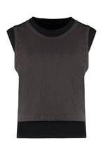 Load image into Gallery viewer, Layered tulle and cotton top
