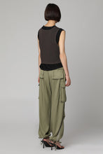 Load image into Gallery viewer, Layered tulle and cotton top
