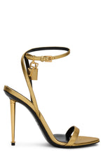 Load image into Gallery viewer, High-heeled sandals in metal
