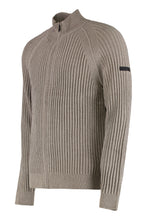 Load image into Gallery viewer, Sweater with zip Velvet Rave in ribbed fabric
