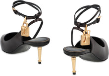 Load image into Gallery viewer, Leather slingback pumps
