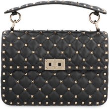 Load image into Gallery viewer, Valentino Garavani - Rockstud Spike media Leather handbag
