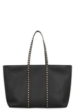 Load image into Gallery viewer, Shopping Rockstud bag in leather
