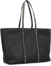 Load image into Gallery viewer, Shopping Rockstud bag in leather
