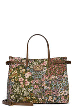 Load image into Gallery viewer, Antibes small shopper bag in jacquard fabric
