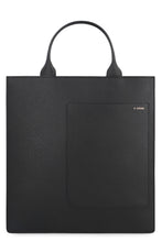Load image into Gallery viewer, Boxy leather tote
