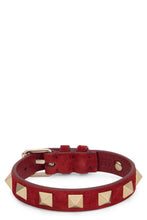 Load image into Gallery viewer, Rockstud bracelet in suede leather
