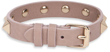 Load image into Gallery viewer, Rockstud bracelet in leather
