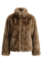 Load image into Gallery viewer, Faux fur jacket
