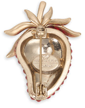 Load image into Gallery viewer, Brooch with decorative crystals
