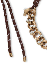 Load image into Gallery viewer, Chain and cord necklace
