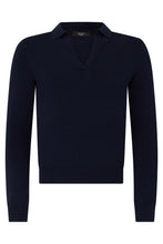 Load image into Gallery viewer, Long sleeve top made of viscose and polyester blend
