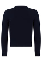 Load image into Gallery viewer, Long sleeve top made of viscose and polyester blend
