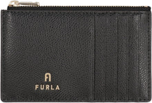 Load image into Gallery viewer, Furla Camelia Leather card holder
