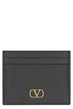 Load image into Gallery viewer, VLogo leather card holder
