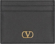 Load image into Gallery viewer, VLogo leather card holder
