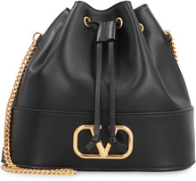 Load image into Gallery viewer, VLogo Signature Leather bucket bag
