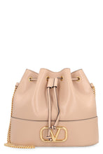 Load image into Gallery viewer, VLogo Signature Leather bucket bag
