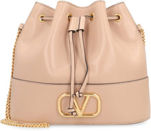 Load image into Gallery viewer, VLogo Signature Leather bucket bag
