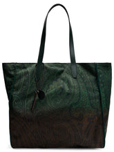 Load image into Gallery viewer, Elegant tote bag with paisley pattern
