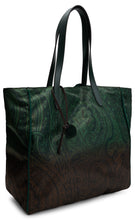 Load image into Gallery viewer, Elegant tote bag with paisley pattern
